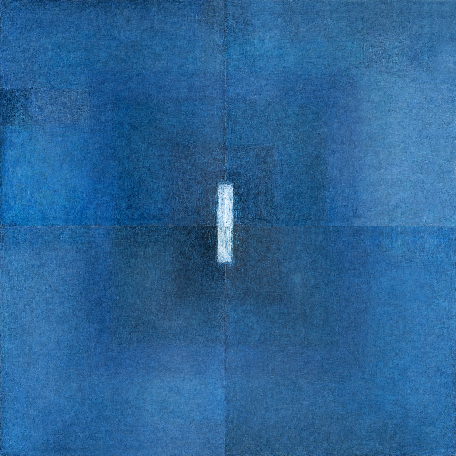 Roma Pilitsidis, Cisza, 140x140cm,olej na płótnie, 2023r.