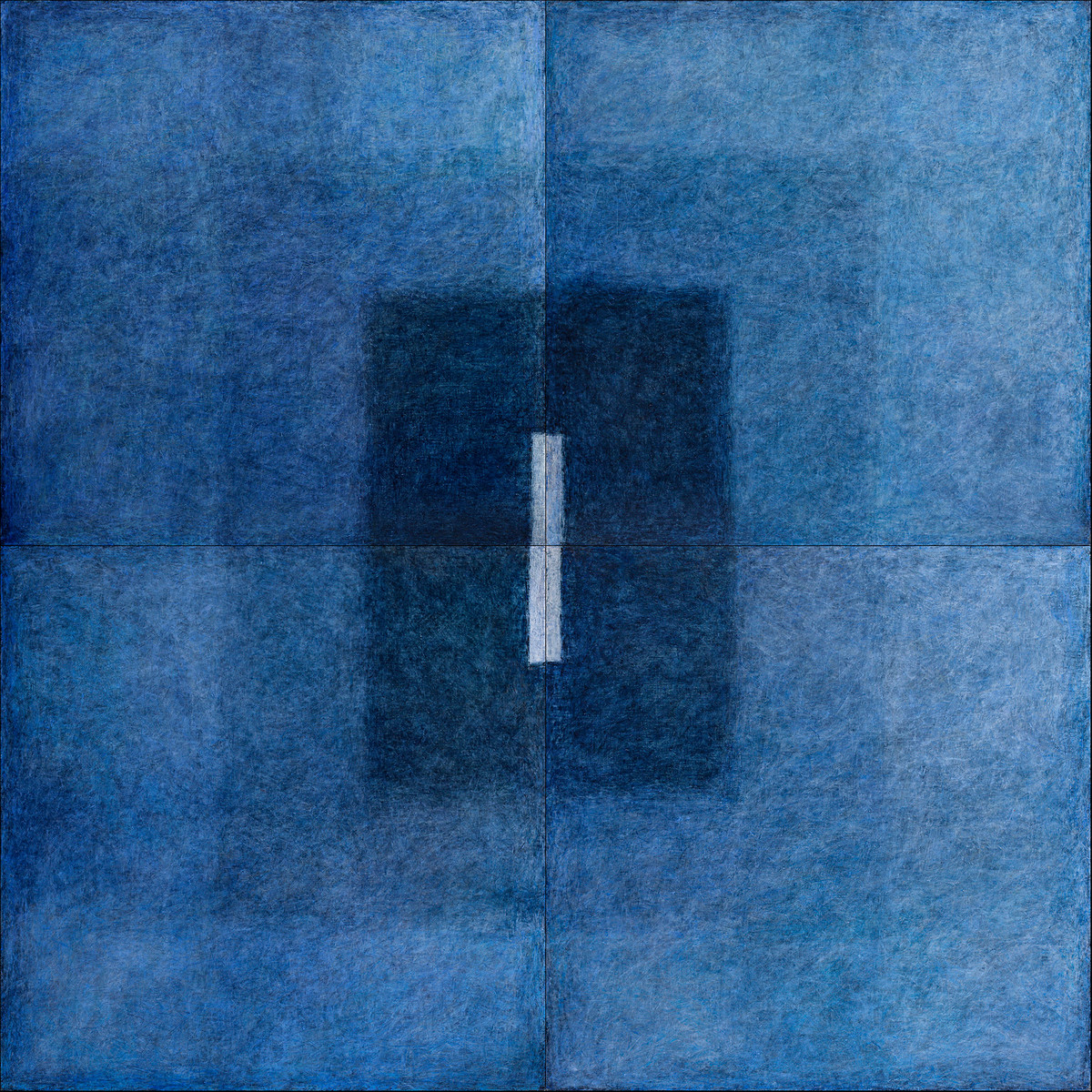 Roma Pilitsidis, Cisza, olej, płótno, 180x180cm, 2020r.całość
